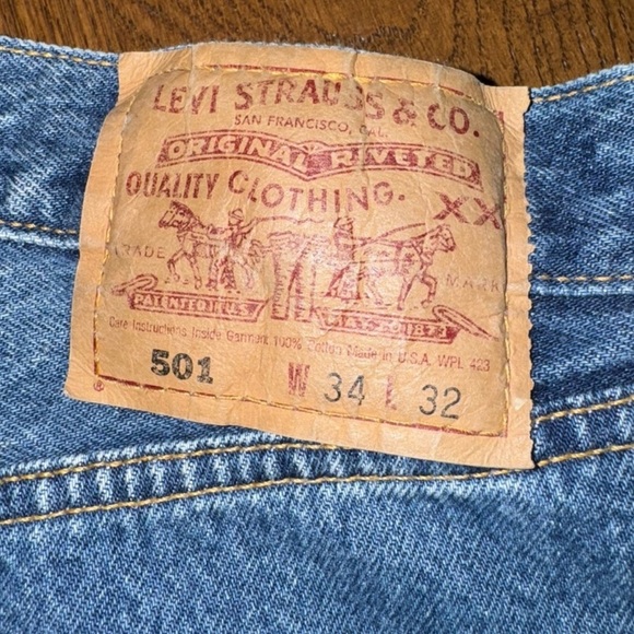 Vintage Levis 501 XX Made in USA 00501 0193 - Picture 7 of 15